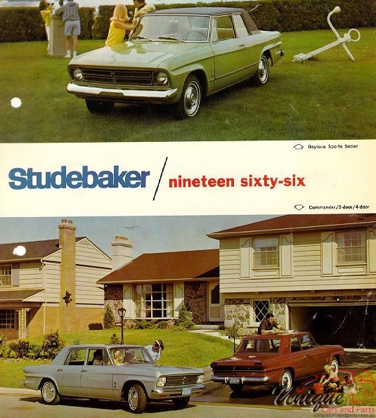 1966 Studebaker Ninteen Sixty Six Brochure Page 3